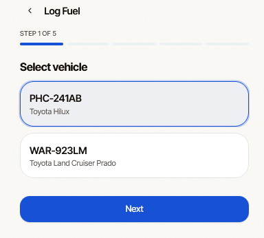 Fleet iVue Driver screenshot